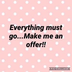 ❗️Everything must go❗️